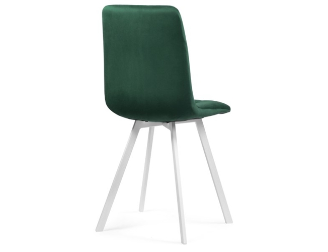 Стул на металлокаркасе Чилли белый/зеленый (Арт.489715)