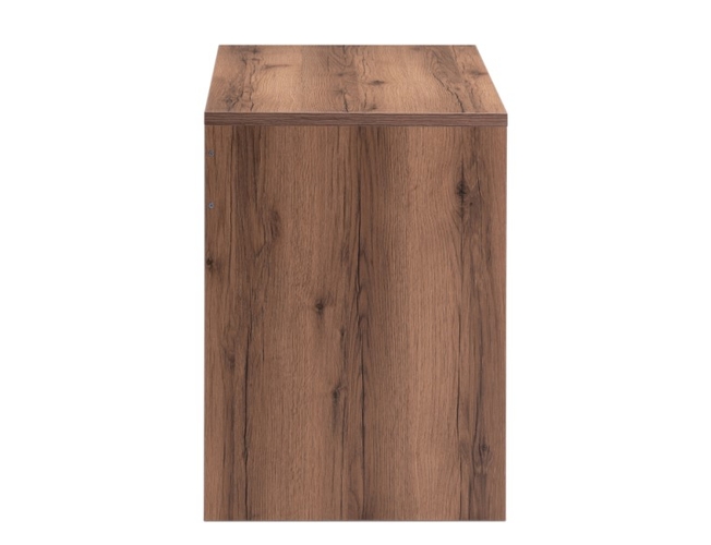 Письменный стол Ниа дуб делано темный/черный матовый (Арт.517344)