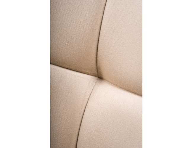 Стул на металлокаркасе Челси велюр бежевый/белый (Арт.502083)