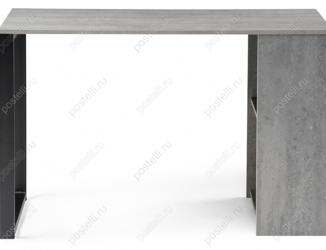 Письменный стол Битти Лофт 116 бетон/черный матовый (Арт. 495411)