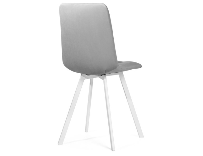 Стул на металлокаркасе Чилли белый/светло-серый (Арт.489723)
