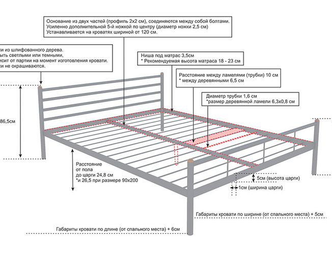 Кровать Alitte Charlotte