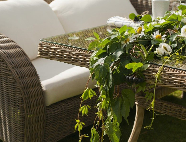 Обеденный стол 4SIS Латте (Арт.YH-T4766G-1)